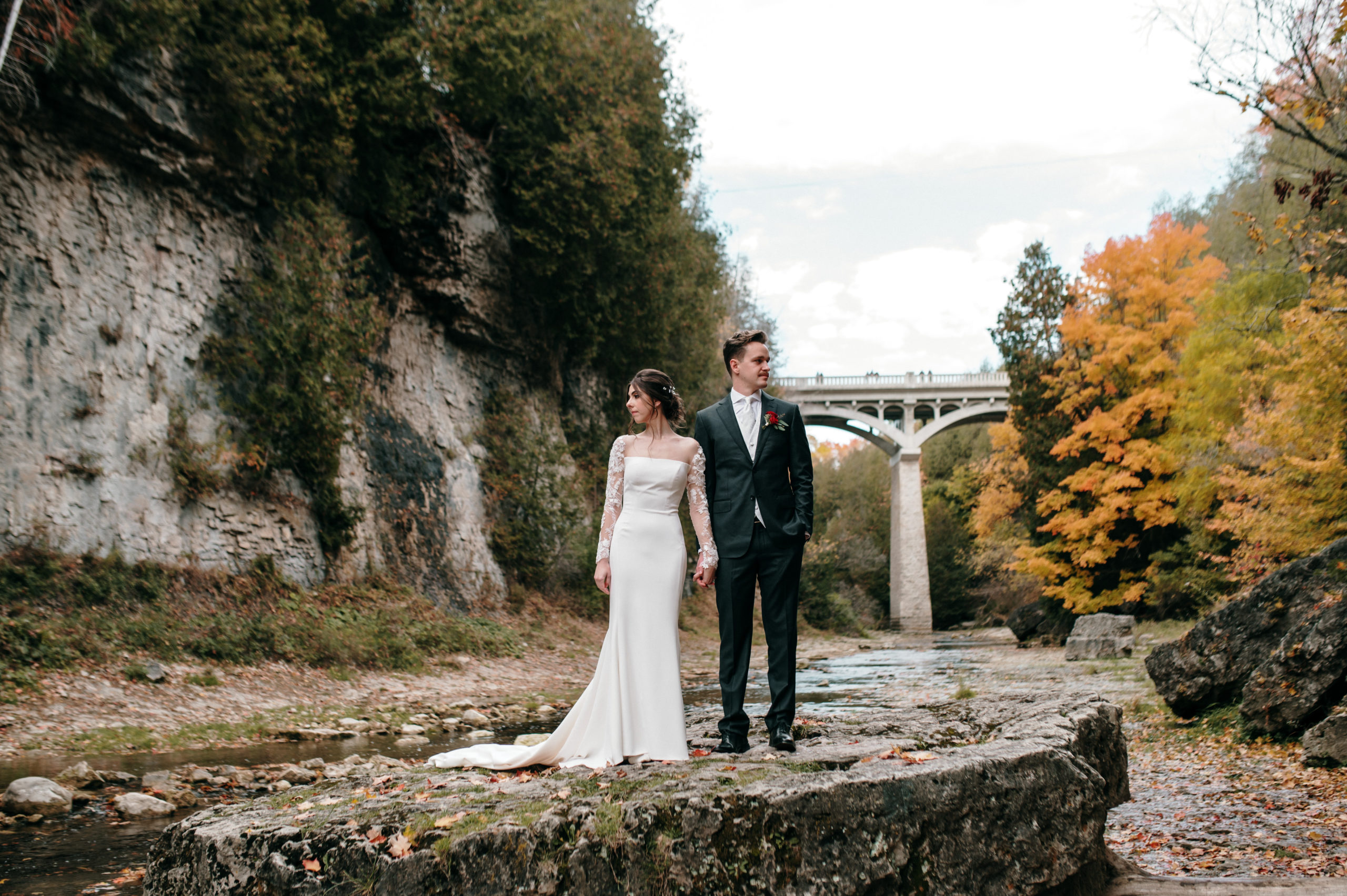 Elora Gorge Wedding Photos