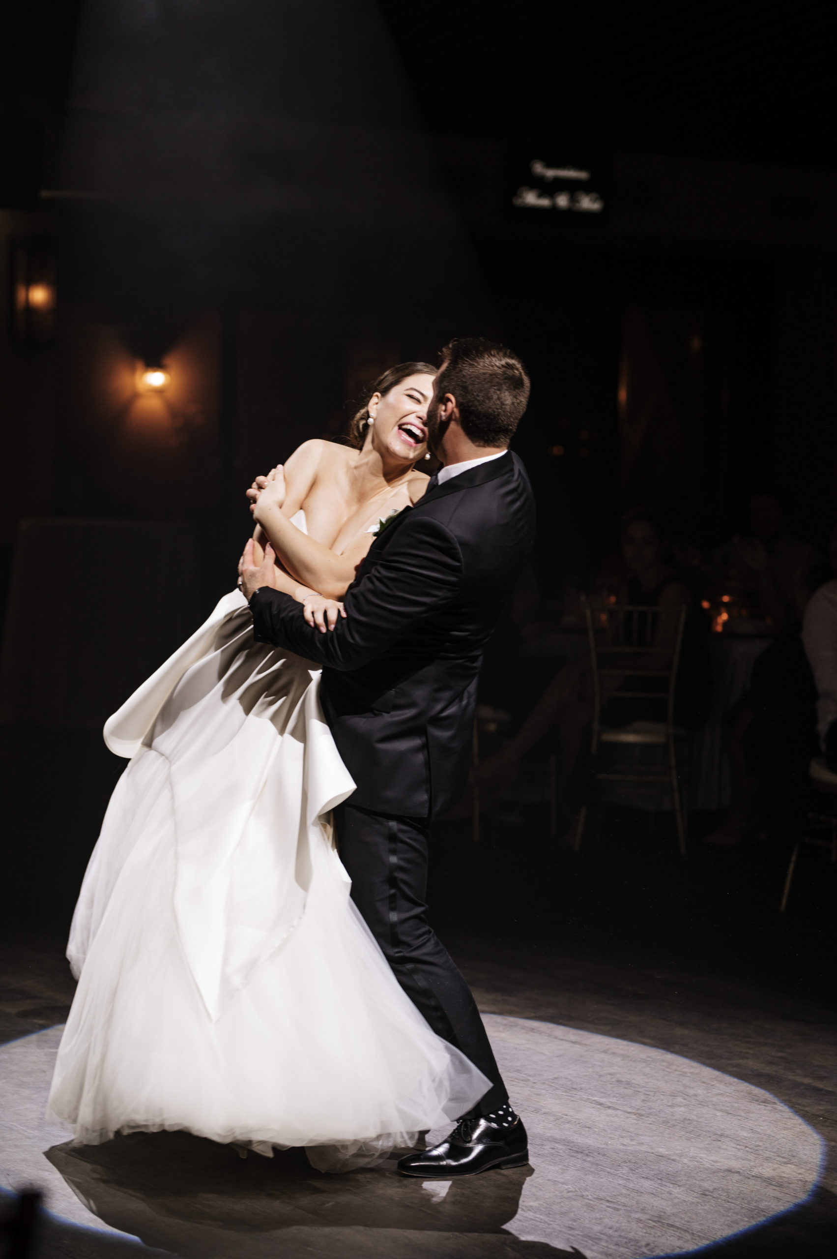 First dance bride and groom at Mastronardi Winery